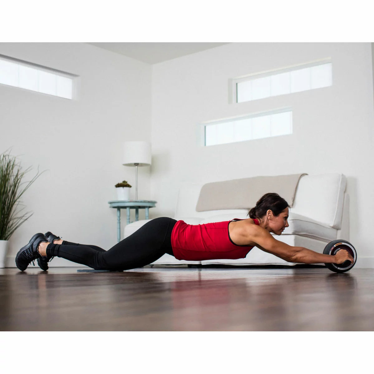 Perfect Ab Carver Pro Ab Trainer with ultra-wide wheel and ergonomic handles for core strength training and abdominal workouts