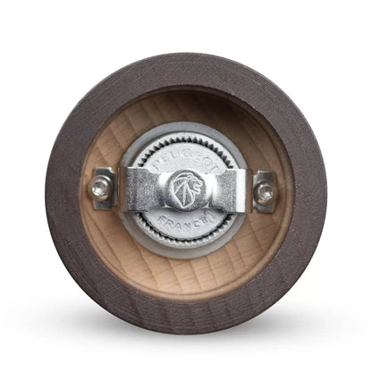 Iconic Peugeot Paris salt and pepper mill set in classic beechwood finish.