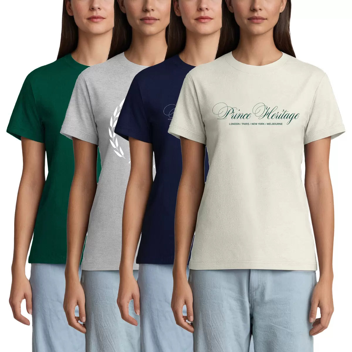 Enjoy all-day comfort with a stylish everyday ladies t-shirt. Soft breathable fabric, lightweight design, and durable construction.