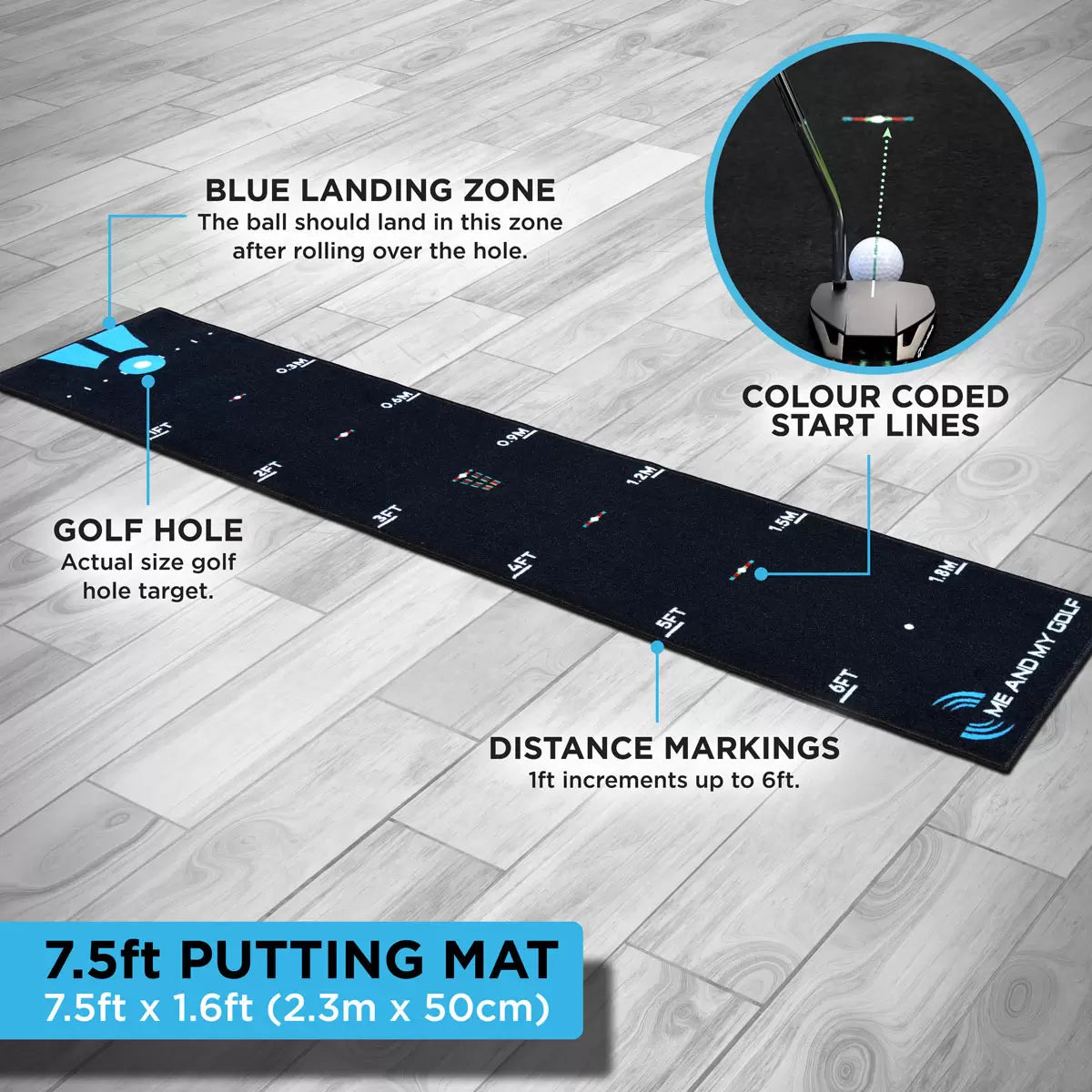 Putting training bundle for accuracy alignment and stroke improvement - 3