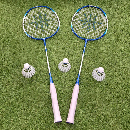 portable badminton set quick fit net easy setup outdoor play - 2