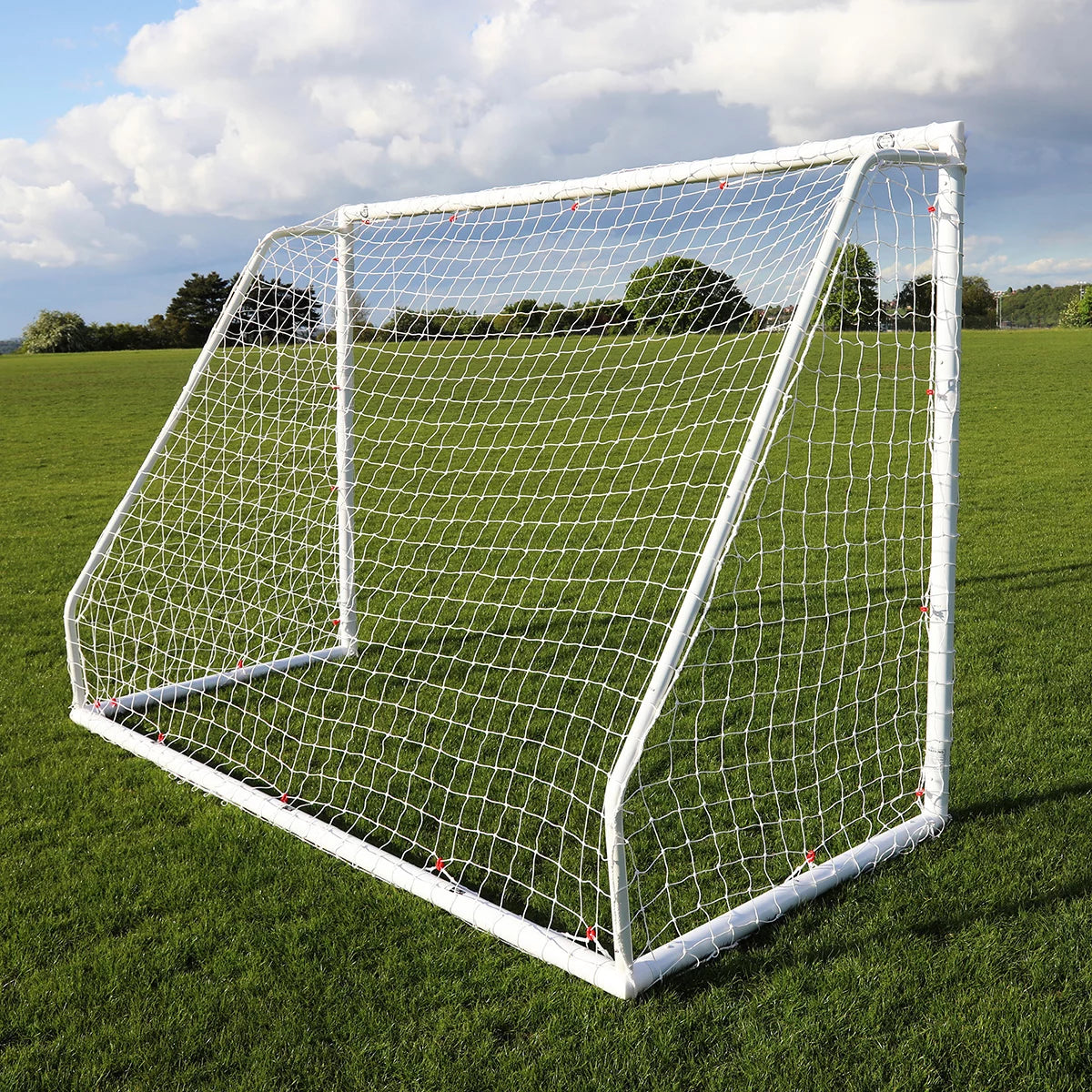 folding futsal goal quick setup portable indoor outdoor training    - 2