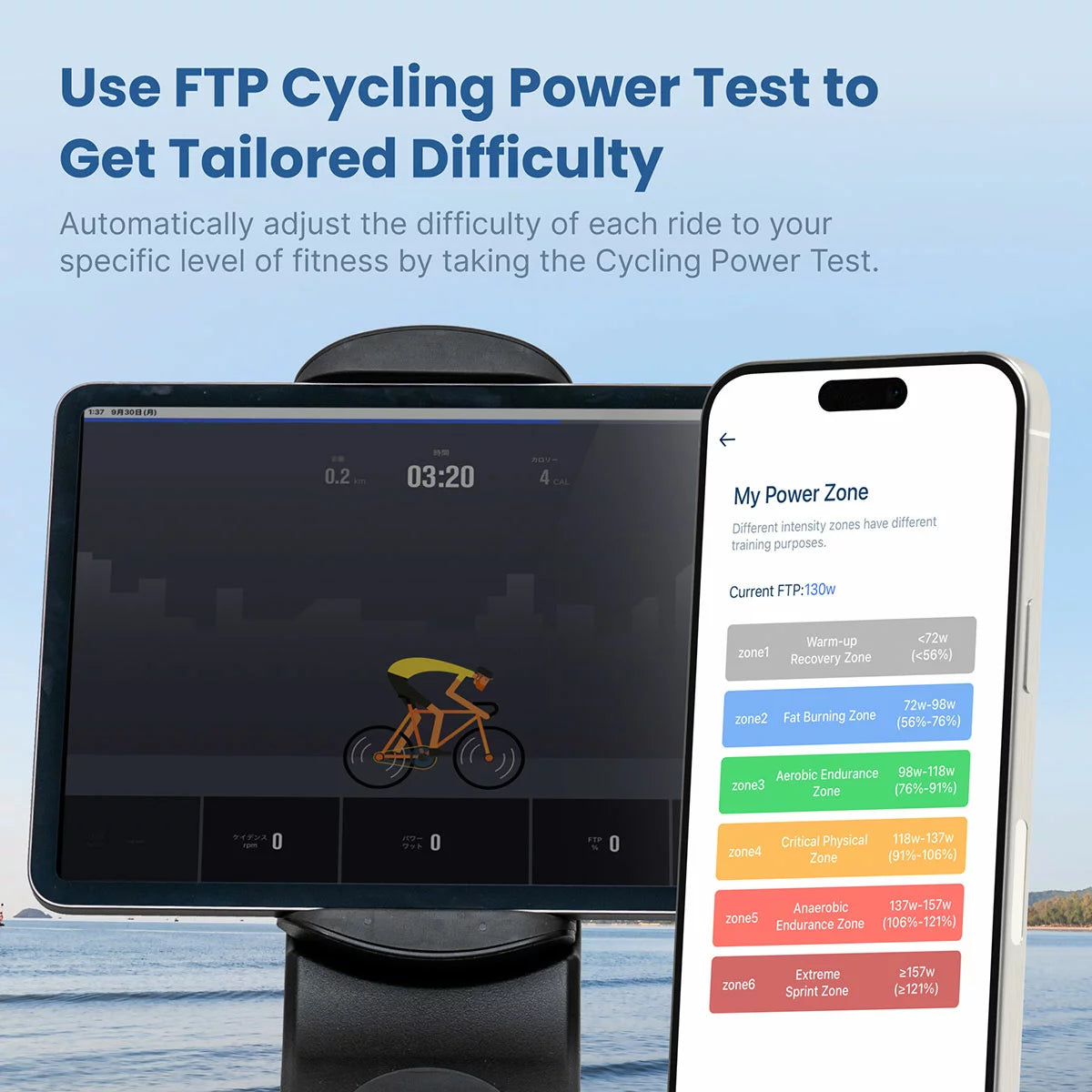 Renpho AI Smart Exercise Bike with AI fitness tracking, Bluetooth connectivity, adjustable magnetic resistance, and ergonomic indoor cycling design.