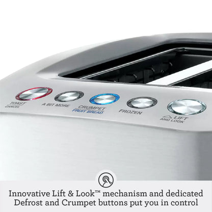 smart stainless steel two slice toaster with precision browning control  - 2