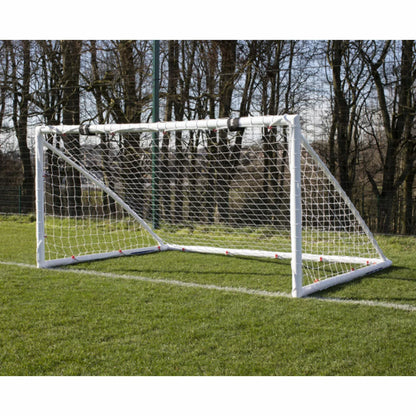folding football goal 12x6 portable training net garden play - 1