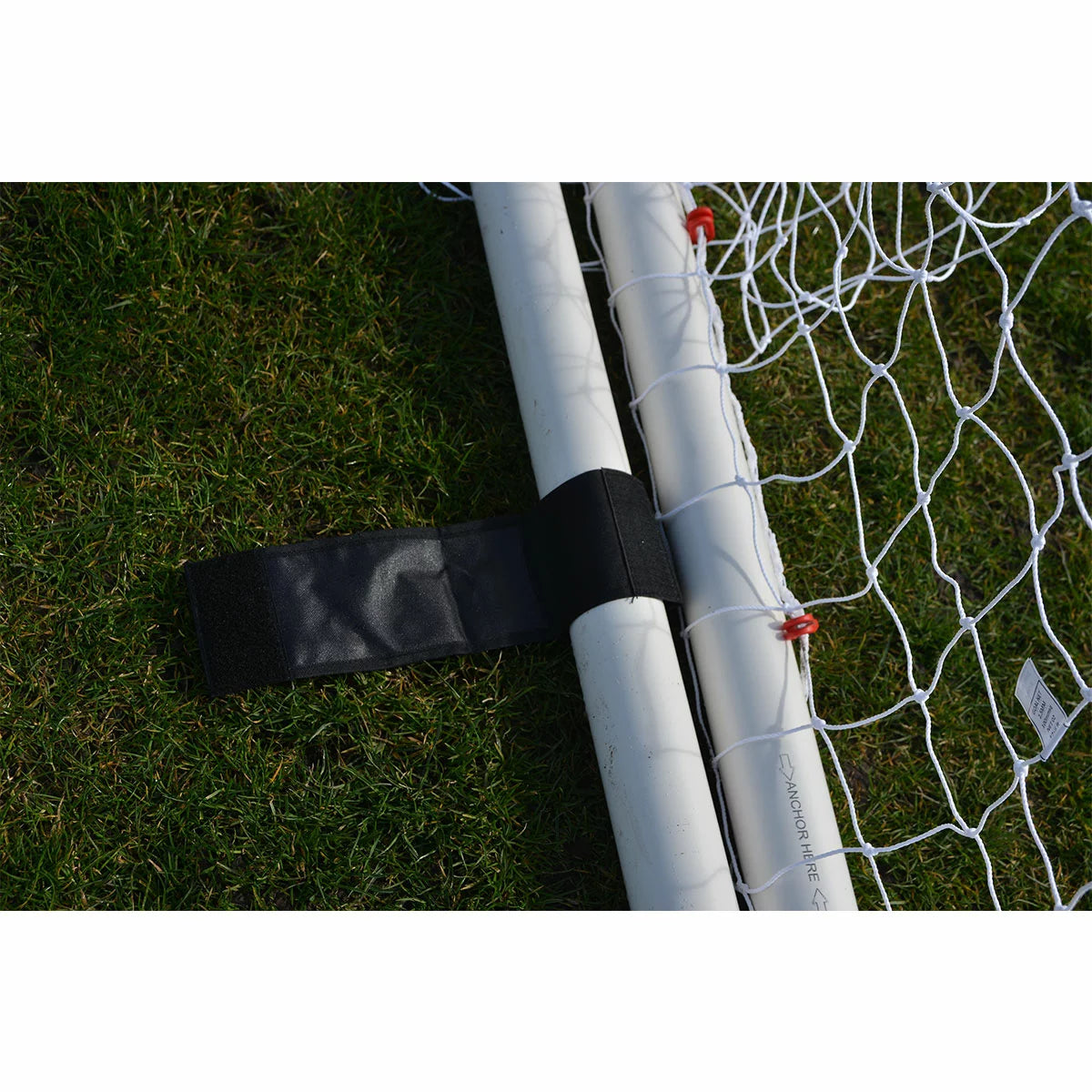 folding football goal 12x6 portable training net garden play - 2