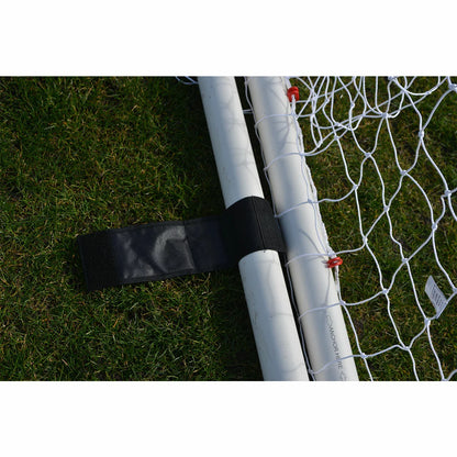 folding football goal 12x6 portable training net garden play - 2