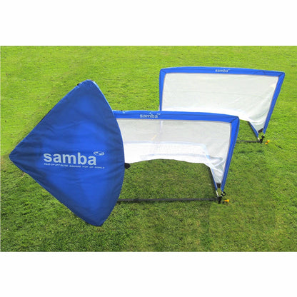 Pop up football goals portable for kids training and games - 1