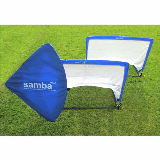Pop up football goals portable for kids training and games - 1