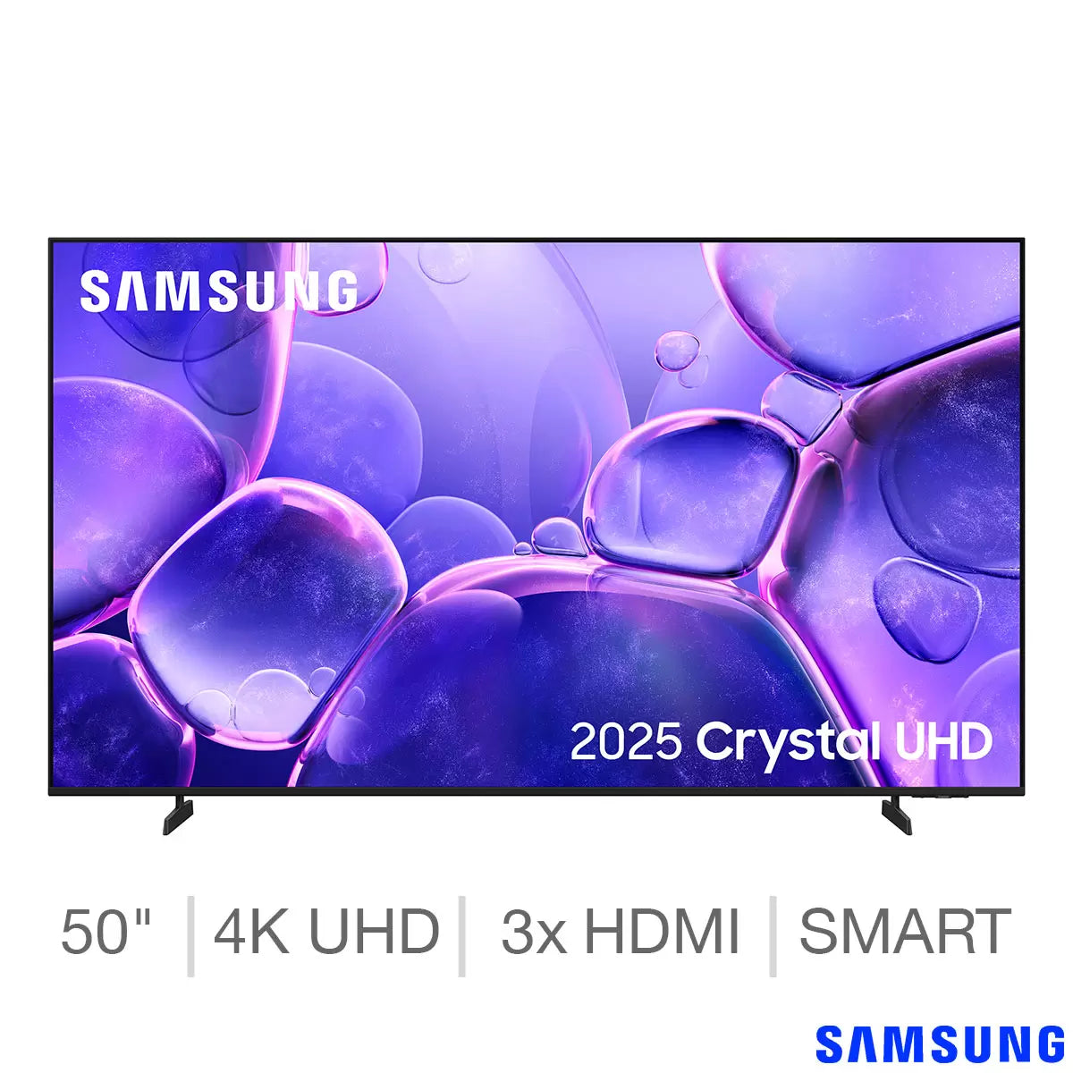 Samsung 50 Inch LED 4K Ultra HD Smart TV with HDR display and Smart TV streaming features Samsung UE50U8000FKXXU