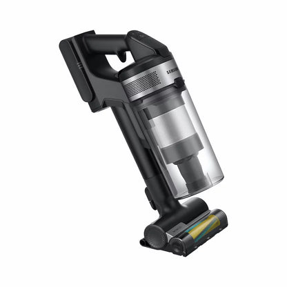 Samsung Jet 65 Pet Max cordless vacuum cleaner in Teal and Silver, designed for powerful pet hair removal and easy cordless home cleaning.