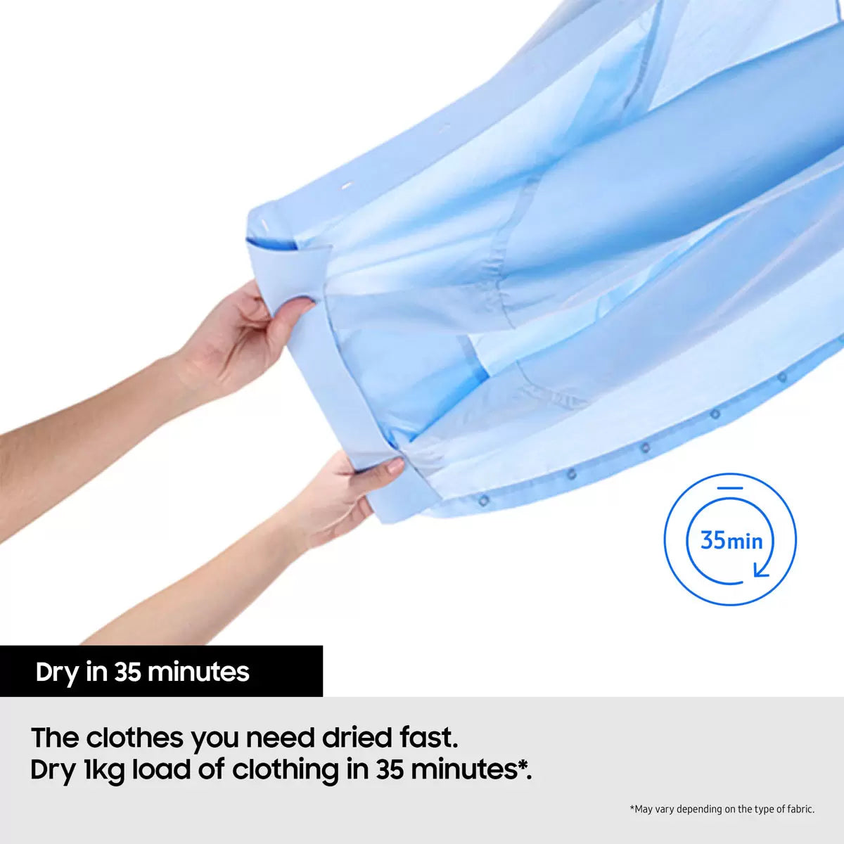 Samsung Series 5 DV90CGC0A0ABEU 9kg A++ Rated Heat Pump Tumble Dryer in Black with energy-efficient drying and sensor technology .