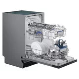 Samsung Series 5 DW50DG430B00EU integrated dishwasher with Auto Door Open technology, 9 place settings, white finish .