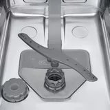 Samsung Series 5 DW50DG430B00EU integrated dishwasher with Auto Door Open technology, 9 place settings, white finish .