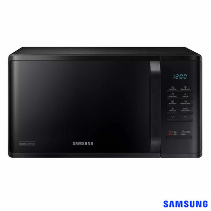 Samsung Solo Microwave MS23K3513AK/EU 23 Litre Black countertop microwave for heating, cooking and defrosting meals