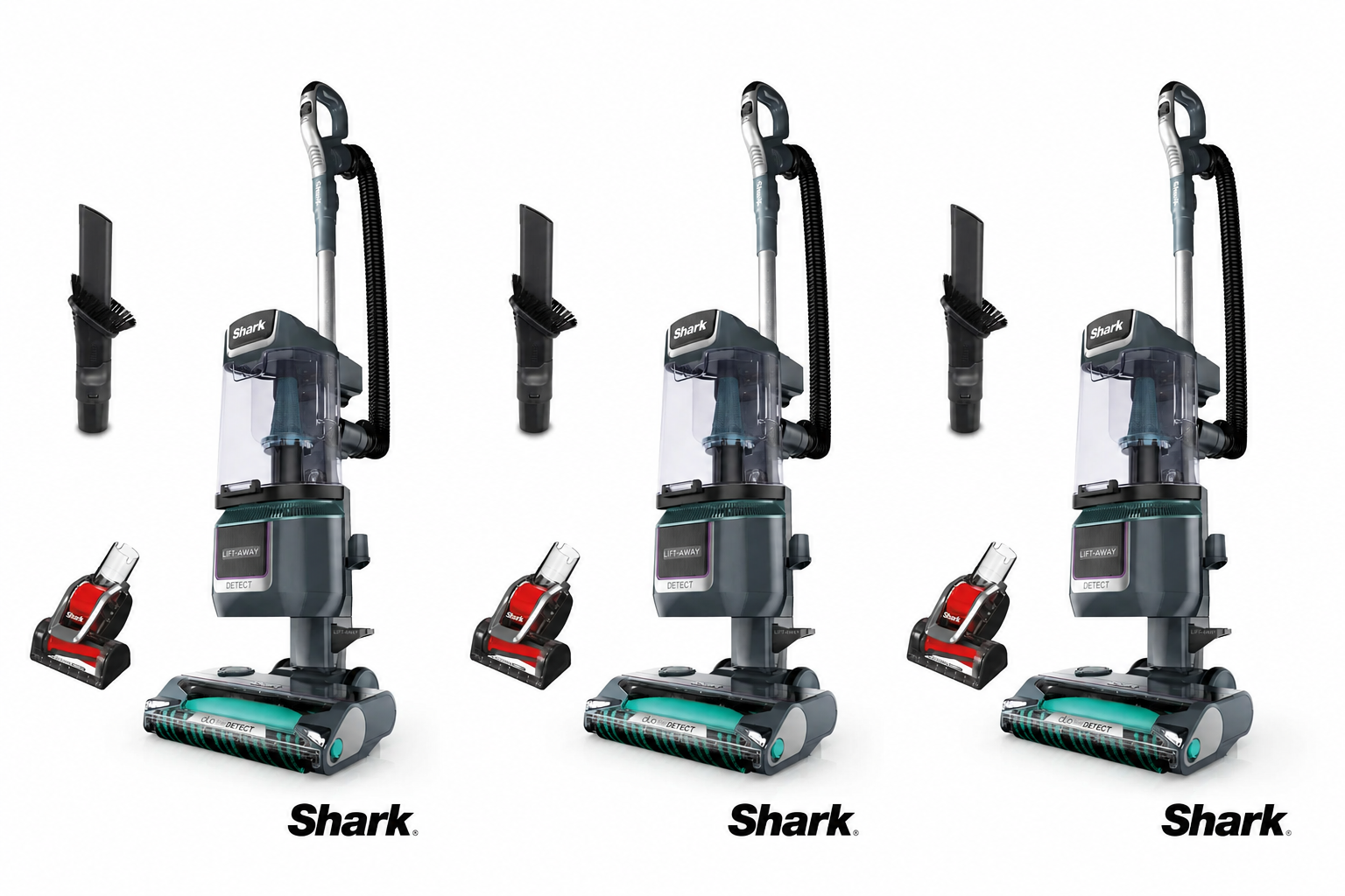 Shark Detect XL Pet Pro Corded Upright Vacuum LA791UKTL removing pet hair from carpet in a family home