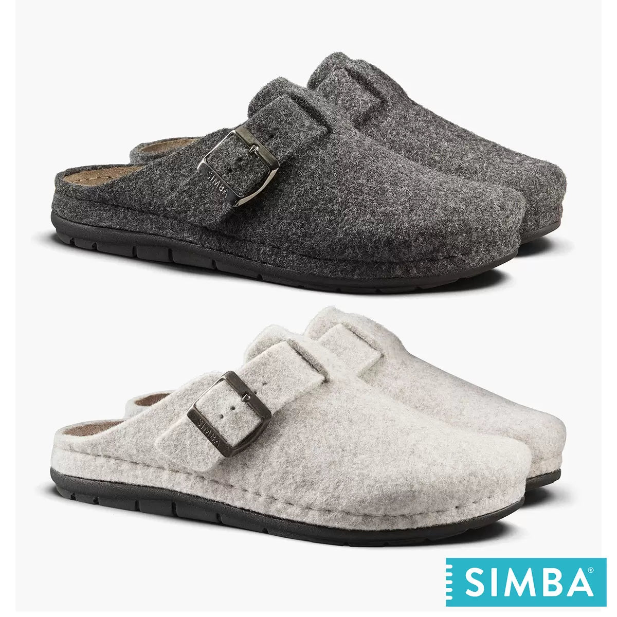 Simba Mens Stormur slippers warm cushioned indoor slip-on footwear