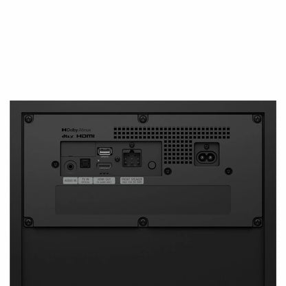 Sony HTS60.CEK Bravia Theatre System 6 soundbar with rear speakers and subwoofer delivering 5.1 channel 1000W cinematic surround sound