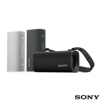 Sony SRSULT30 ULT Field 3 portable Bluetooth speaker with powerful bass in black white and forest grey