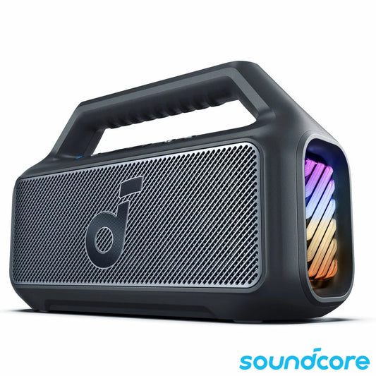 Soundcore Boom V2 portable Bluetooth speaker with powerful bass for outdoor use