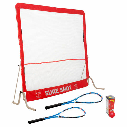 squash starter kit racket ball beginner training equipment set - 1