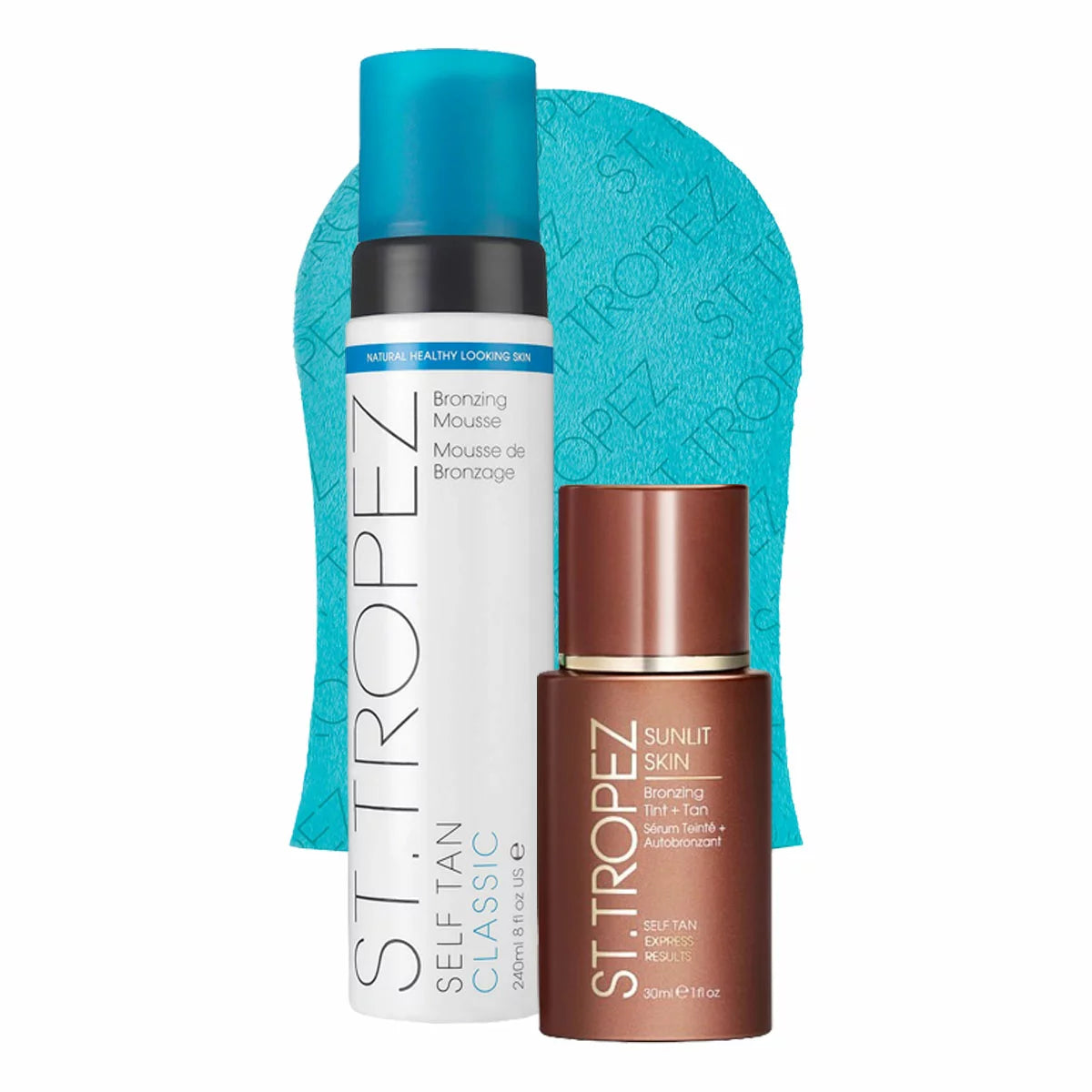 St Tropez tanning set for natural sun-kissed radiant skin glow
