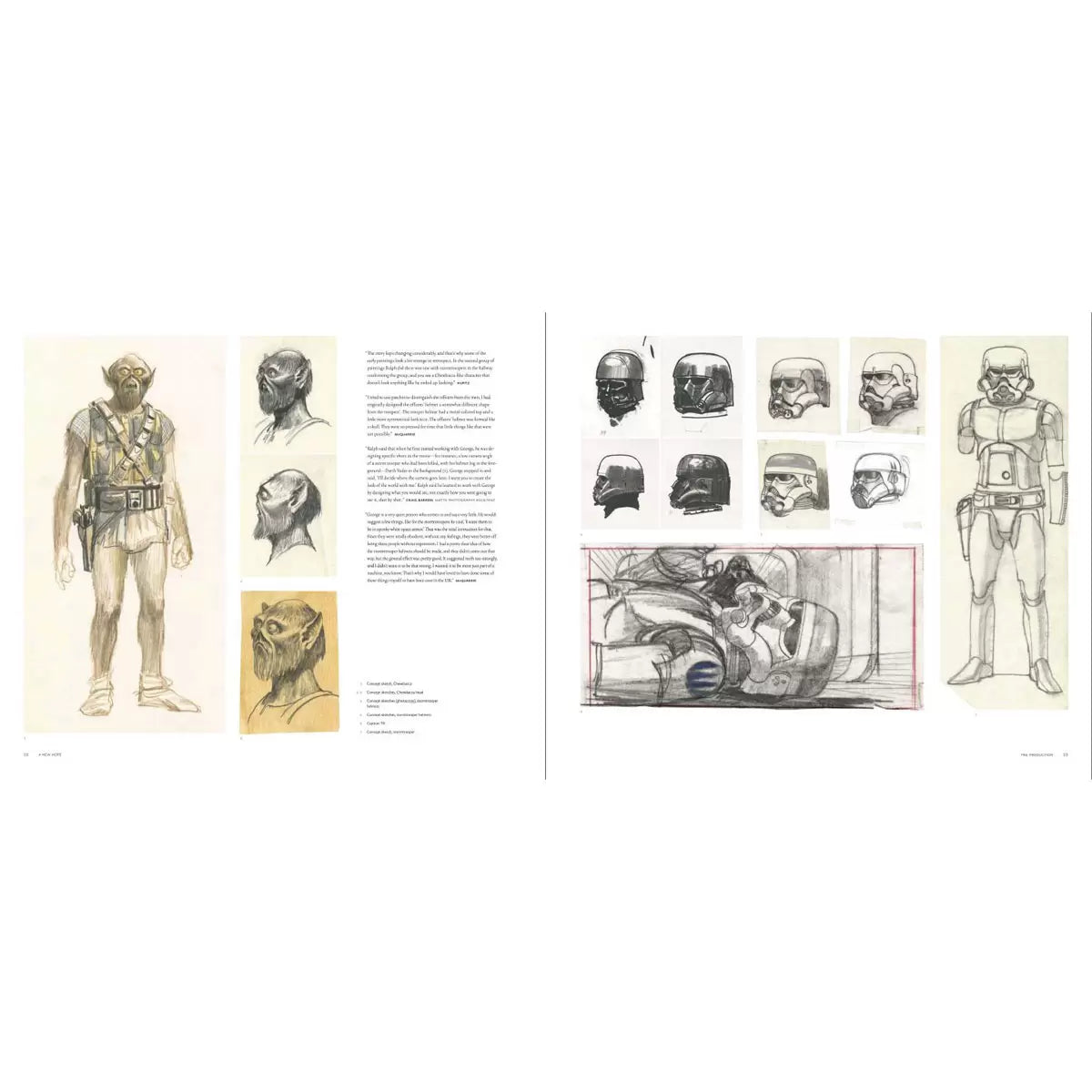 Star Wars Art by Ralph McQuarrie hardcover concept art book featuring iconic sci-fi illustrations and movie artwork/3