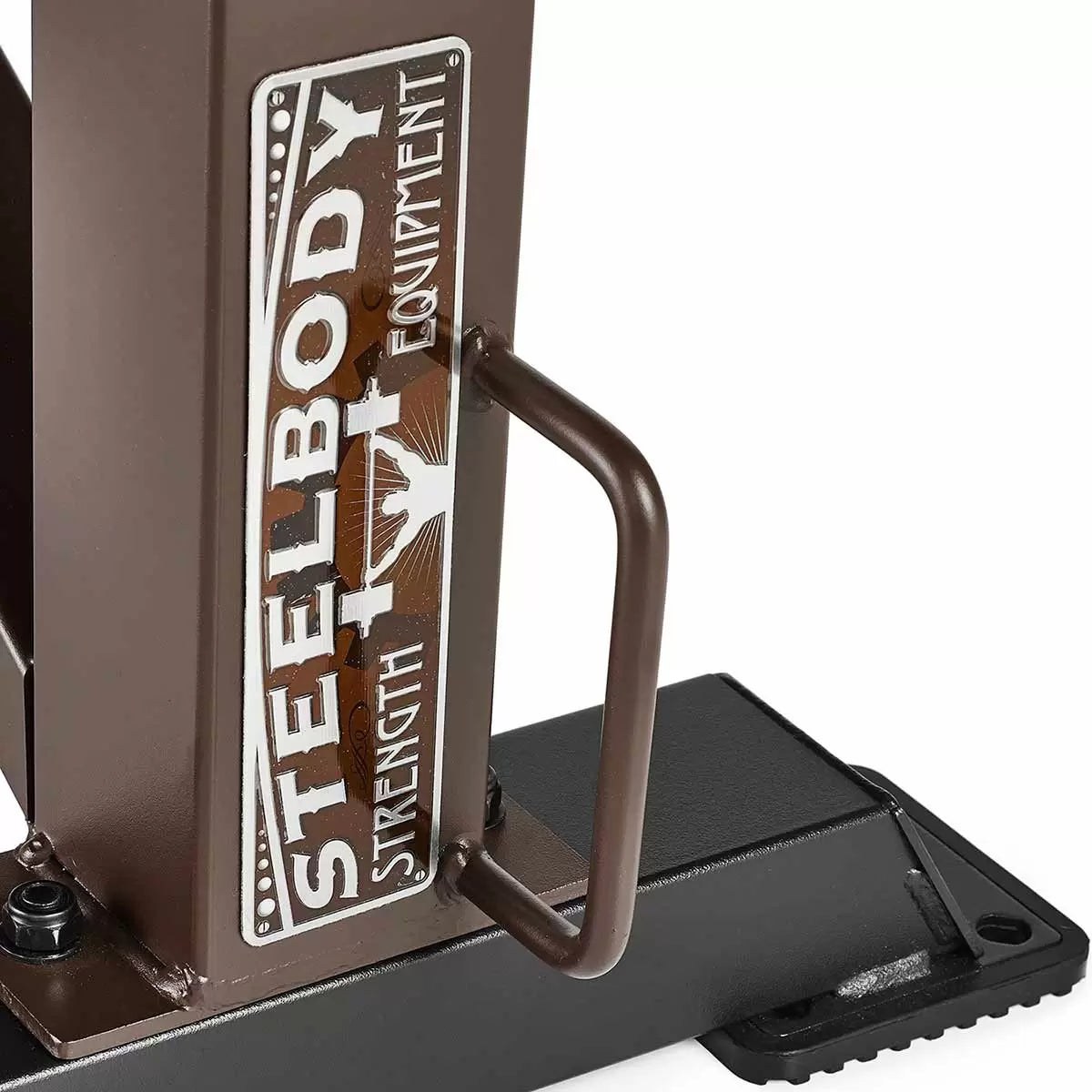 SteelBody STB-10101 flat weight bench with durable steel frame and padded surface for home gym strength training