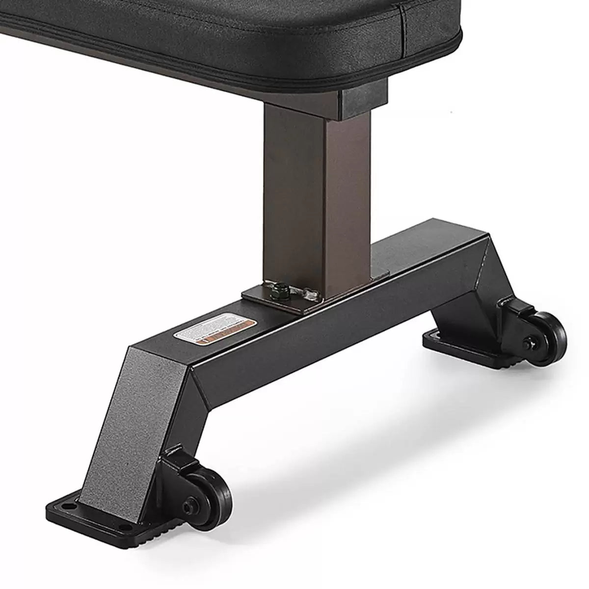 SteelBody STB-10101 flat weight bench with durable steel frame and padded surface for home gym strength training