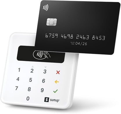 SumUp Air Mobile Card Terminal | Contactless Credit & Debit Card Reader