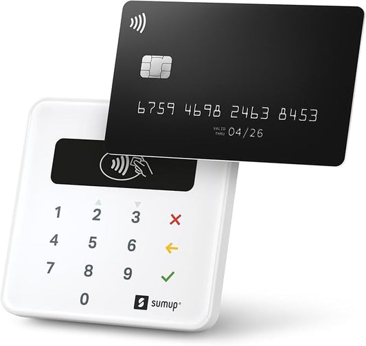 SumUp Air Mobile Card Terminal | Contactless Credit & Debit Card Reader