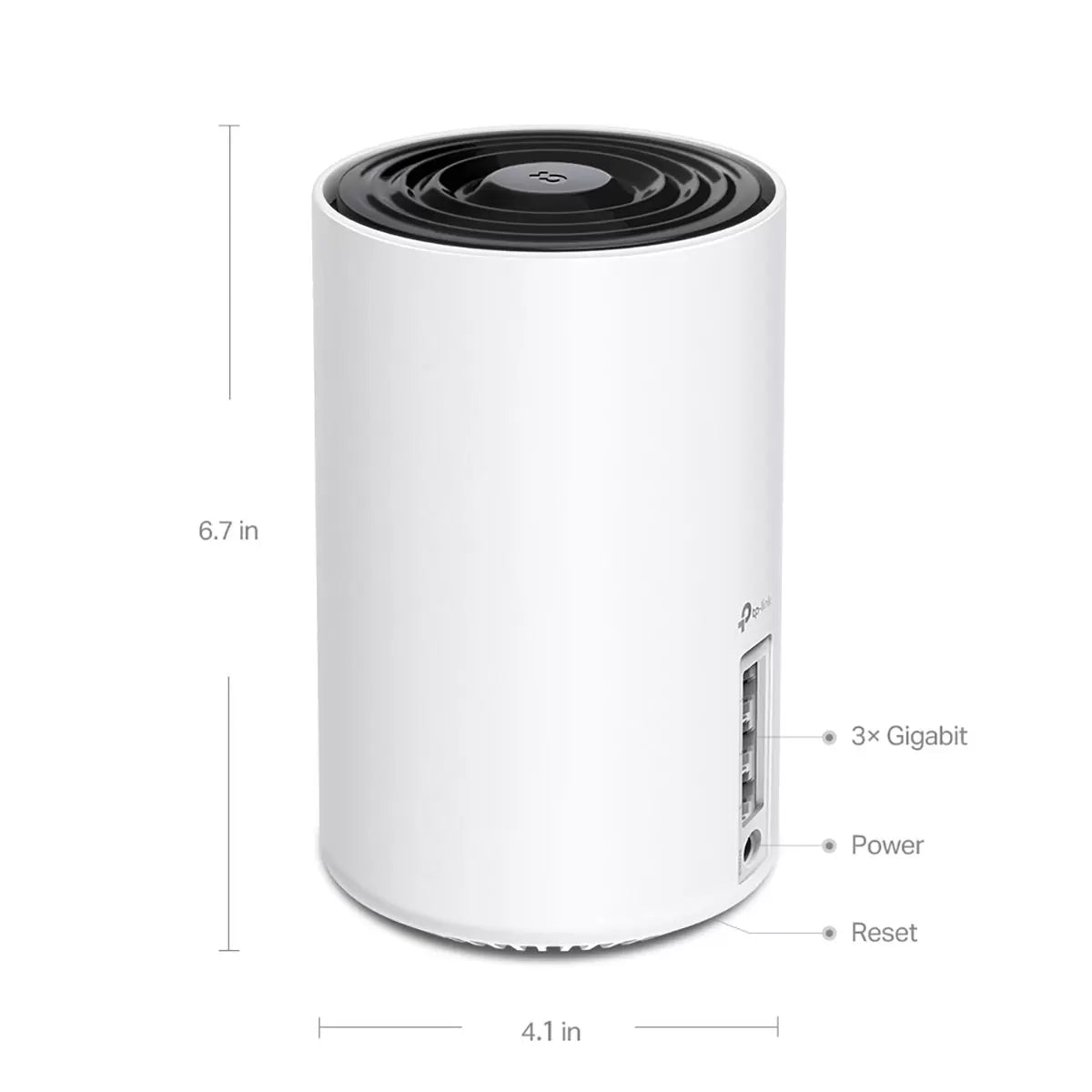 TP-Link Deco XE75 AXE5400 tri-band WiFi 6E mesh system providing seamless whole-home coverage and ultra-fast wireless connectivity - 3