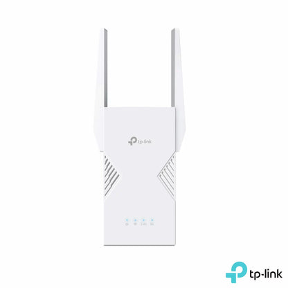 TP-Link RE235BE WiFi 7 dual-band range extender BE3600 boosting home internet coverage and signal strength/1
