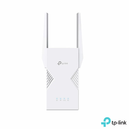 TP-Link RE235BE WiFi 7 dual-band range extender BE3600 boosting home internet coverage and signal strength/1