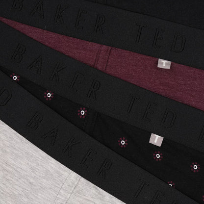 Ted Baker Men's Boxers 4 Pack in soft cotton with elastic waistband and stylish patterns/2