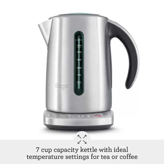 Achieve perfect brewing temperatures every time. Variable temperature control, Keep Warm function, fast boil technology, and premium stainless steel design.