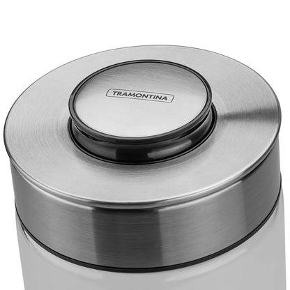 Tramontina 5-piece airtight glass container set for leak-proof food storage and meal prep organisation