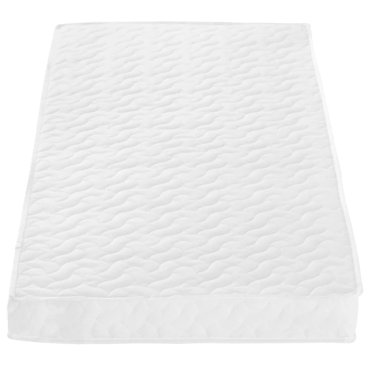 Tutti Bambini Pocket Sprung Cot Mattress in two sizes for breathable baby comfort and nursery sleep support/4