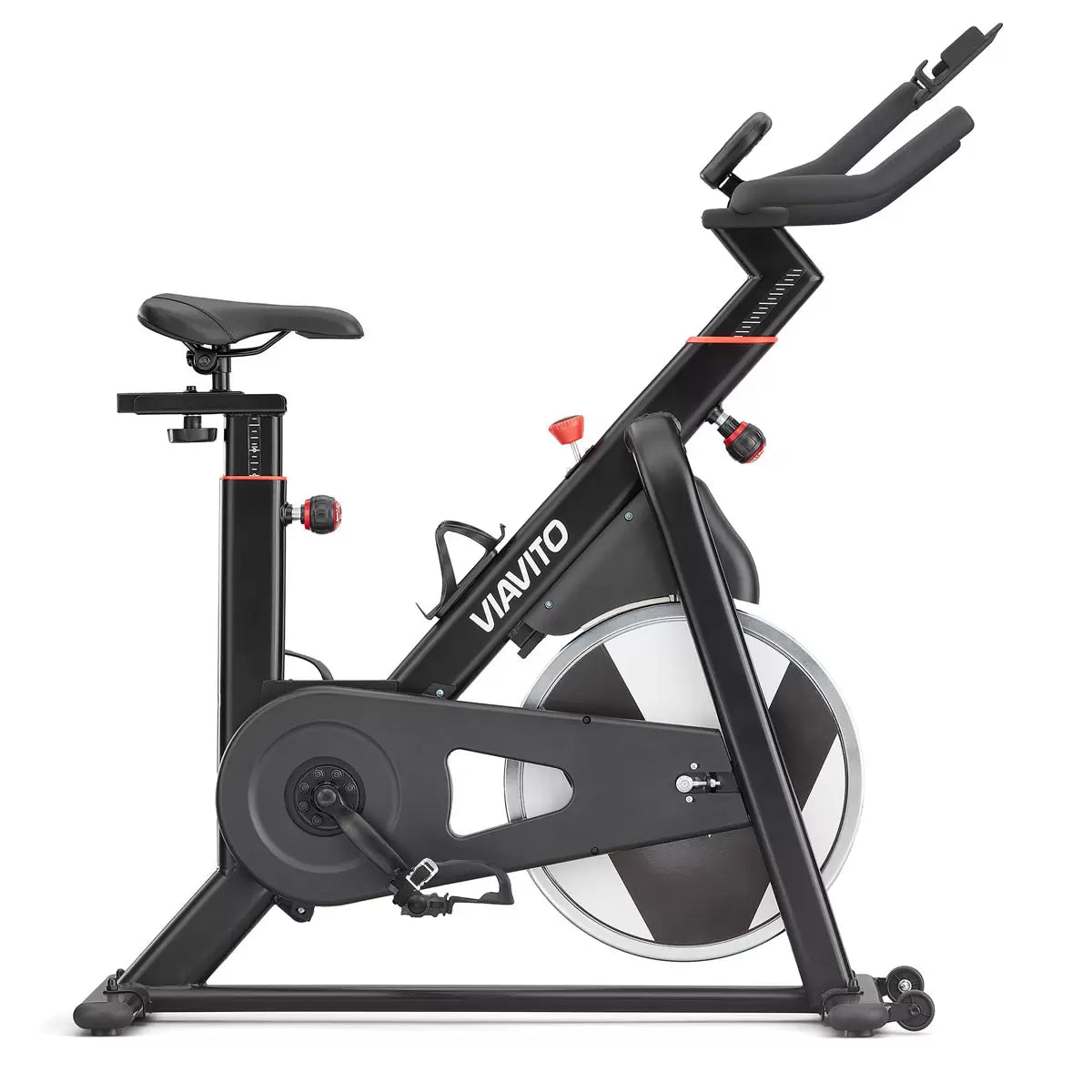 Viavito Veloria Indoor Exercise Bike with adjustable resistance and ergonomic design for home cardio workouts