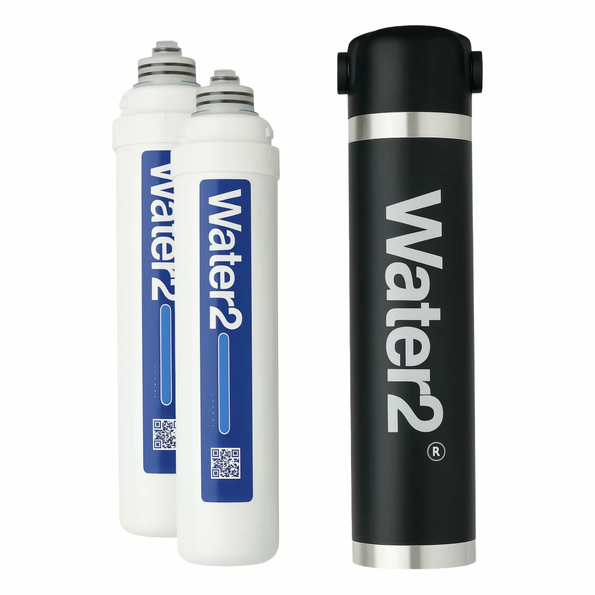 Water2 Pod 2.0 Starter Kit with two filters for cleaner and better tasting drinking water