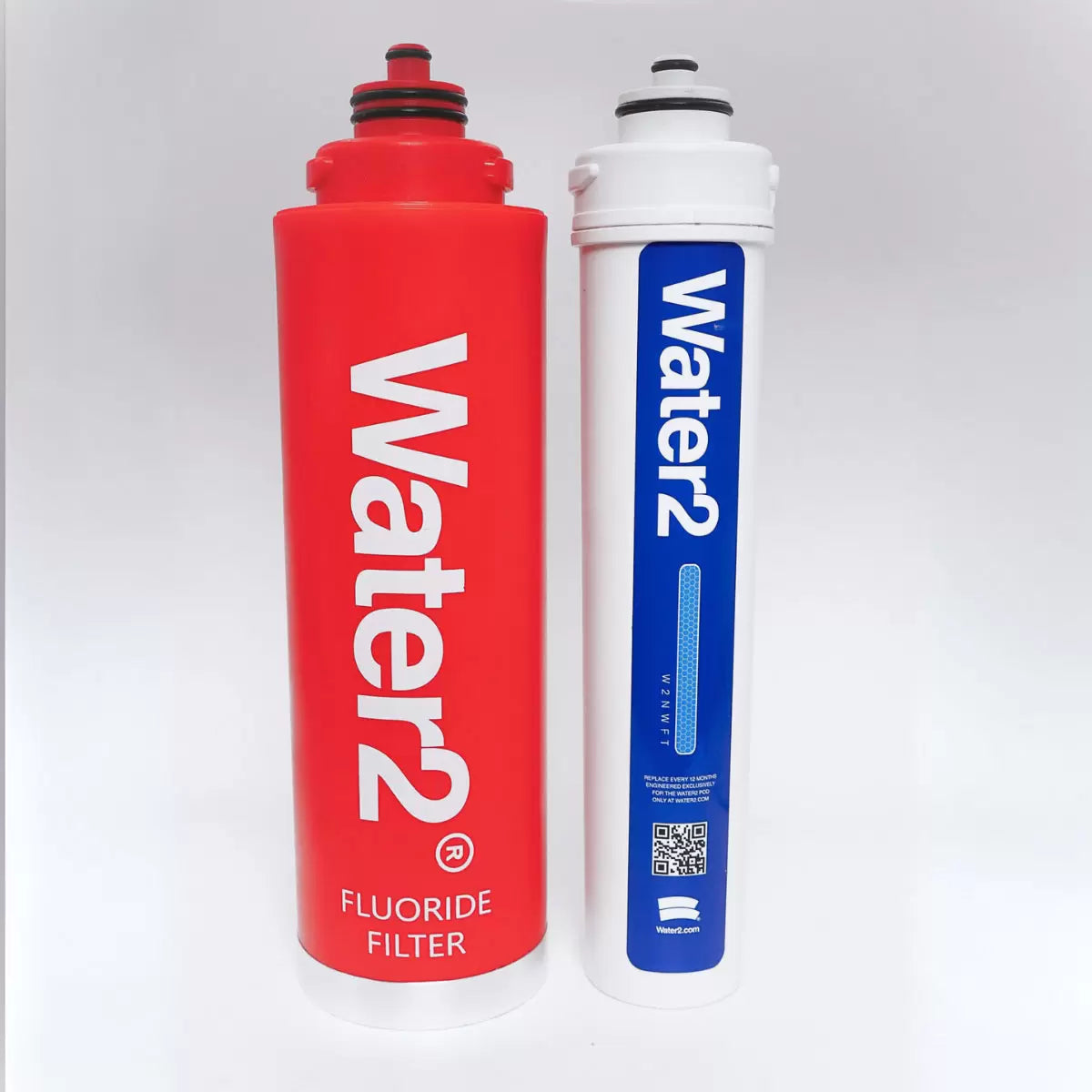 Water2 Pod 2.0 and fluoride filter replacement bundle for cleaner filtered drinking water