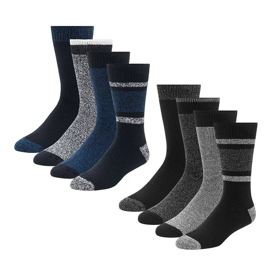 Weatherproof Mens Thermal Sock 4 Pack warm insulated winter socks for outdoor work and cold weather comfort/1
