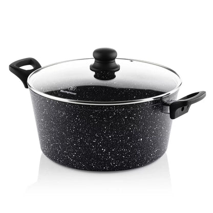 Westinghouse Essentials 5 Piece Non-Stick Cookware Set with durable pots and pans for everyday cooking and easy cleaning