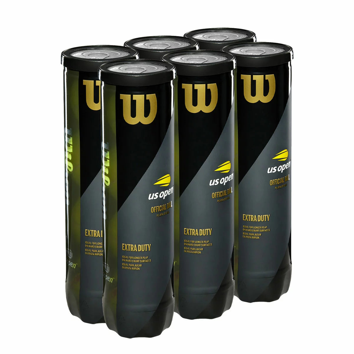 Wilson US Open tennis balls pack durable consistent bounce performance   - 1