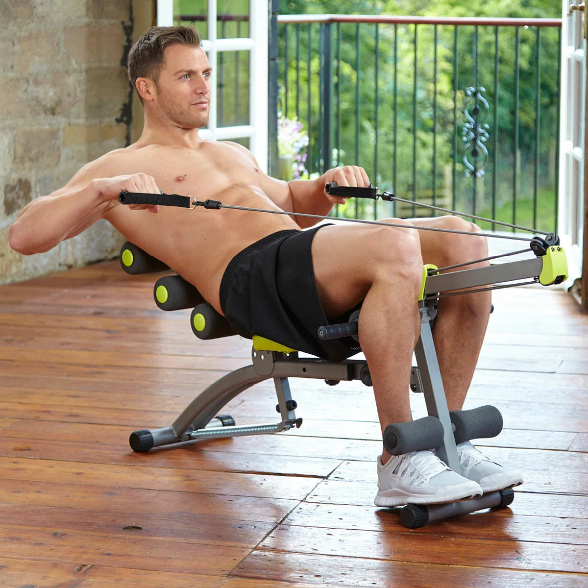 Wonder Core 2 6-in-1 ab sculpting system for core strengthening full-body workouts and home fitness training