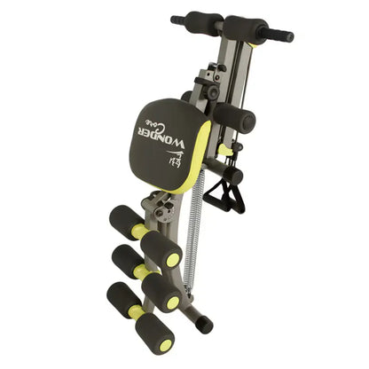 Wonder Core 2 home gym with rowing cables and back rollers.