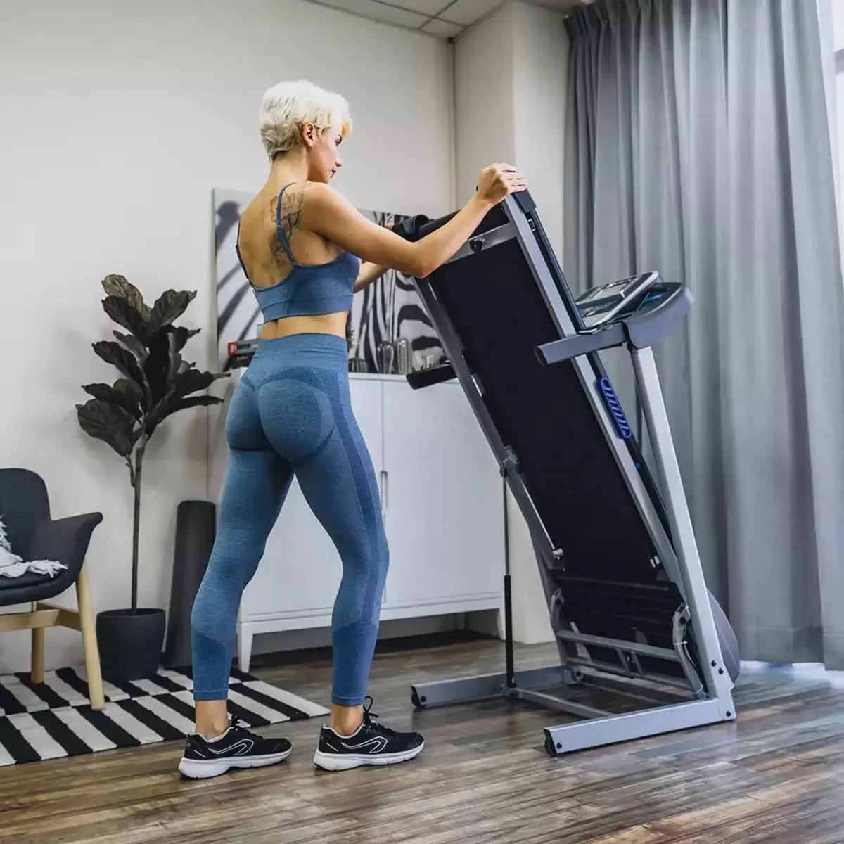 Xterra Fitness TR260 treadmill with digital display, cushioned running deck, and folding design for home cardio workouts