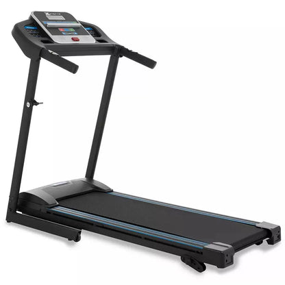 Xterra Fitness TR260 folding treadmill with LCD display, cushioned running deck, and home cardio workout features