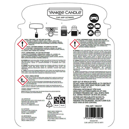 Yankee Candle Car Jar Ultimate Air Freshener Variety Pack of 5 hanging car fragrance fresheners/2