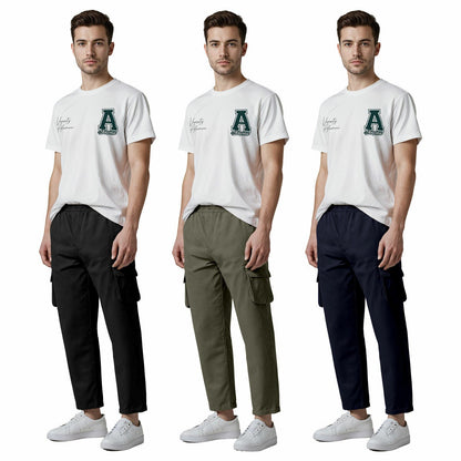 Aeropostale men's cargo joggers, main view